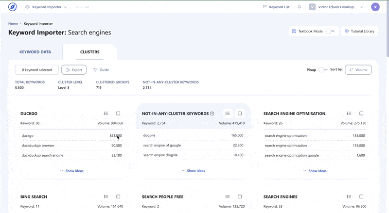 Keyword Explorer Analyzes And Picks The Most Relevant Keyword